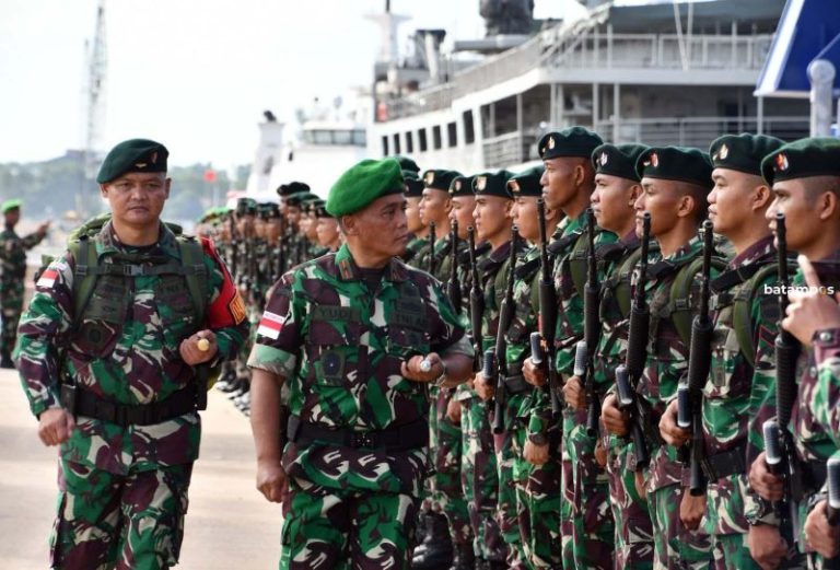 Tugas Operasi Pengamanan Perbatasan Papua Barat Usai, 400 Prajurit Kembali ke Batam