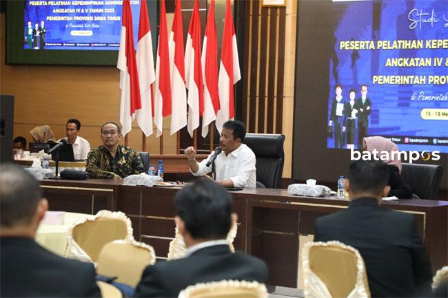 Kepala BP Batam Berbagi Konsep Pembangunan dan Pengalaman Kepemimpinan