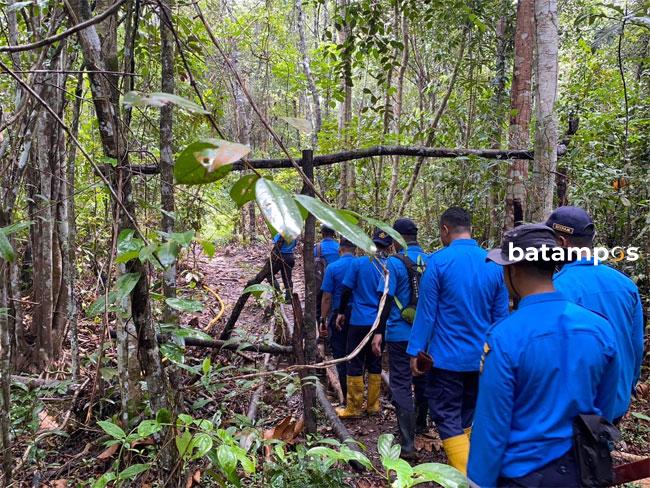 BU SPAM Bersama Ditpam BP Batam Tertibkan Kegiatan dan Bangunan Ilegal di Sekitar Waduk