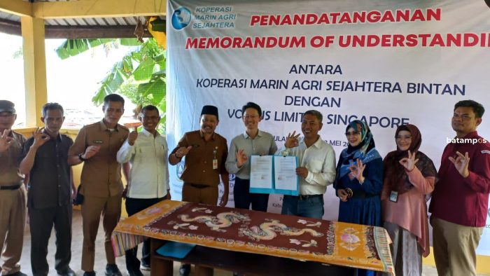 Optimalkan Sektor Perikanan Budidaya, Koperasi Marin Agri Sejahtera Gandeng Investor dari Singapura