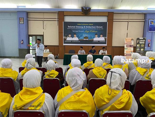 369 JCH Kloter Pertama Embarkasi Batam Berangkat Hari Ini