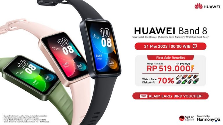 Huawei Device Indonesia Meluncurkan HUAWEI Band 8