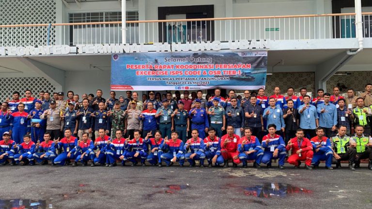 Pertamina Terminal BBM Tanjung Uban Gelar Exercise ISPS Code dan OSR Tier-1