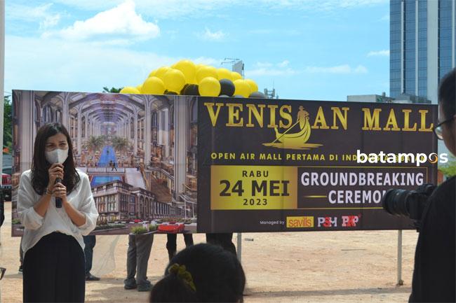 Hari ini, PKP Lakukan Groundbreaking Pembangunan Venisian Mall