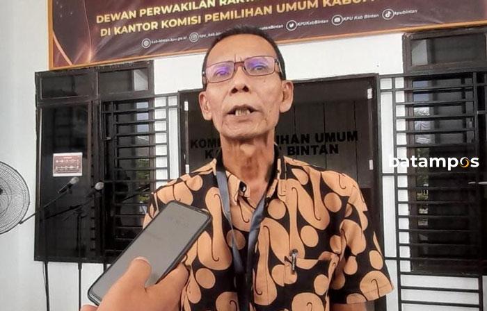 361 Bacaleg dari 15 Parpol Mendaftarkan ke KPU Bintan