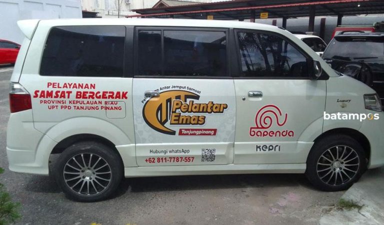 Samsat Tanjungpinang Layani Antar Jemput Pembayaran Pajak Kendaraan