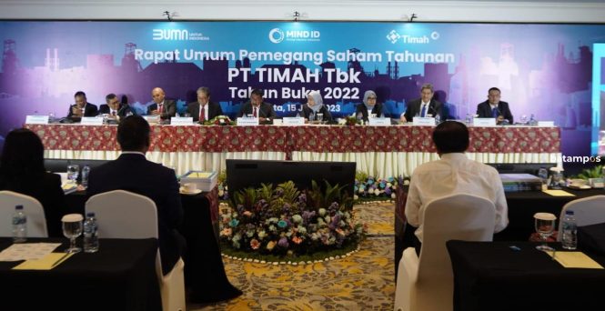 Disetujui Pemegang Saham, TINS Bagikan Dividen Rp312 M