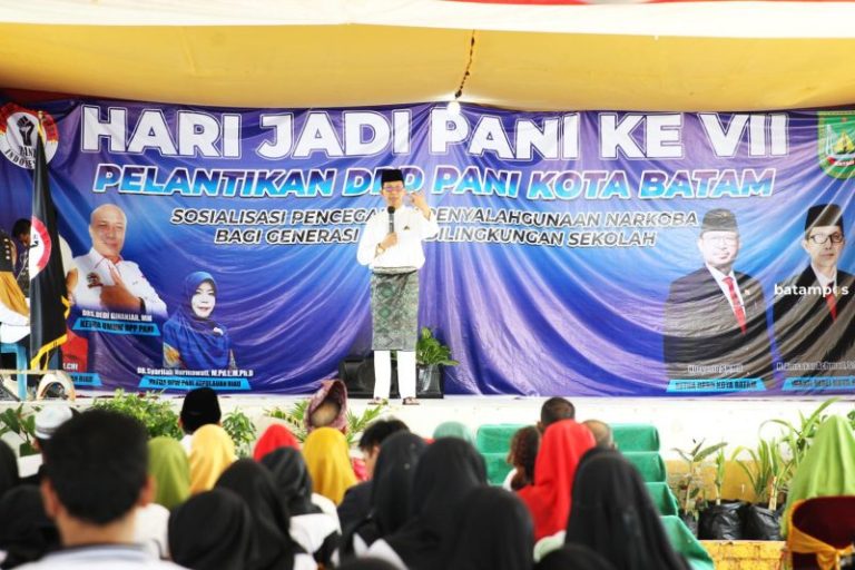 Amsakar Achmad Sambut Baik Ikhtiar PANI Jaga Generasi dari Bahaya Narkoba