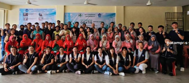 PSMTI Kecamatan Kundur Bersama Puskesmas Tanjungbatu Gelar Pengobatan Gratis