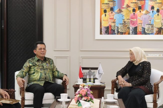 Gubkepri Bahas Alat Workshop BLK Karimun dengan Menteri Tenaga Kerja RI Ida Fauziyah