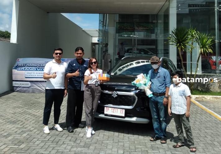 Andre Tonaya, Warga Tanjungpinang Jadi Pemilik Perdana Grand Vitara Seri Terbaru