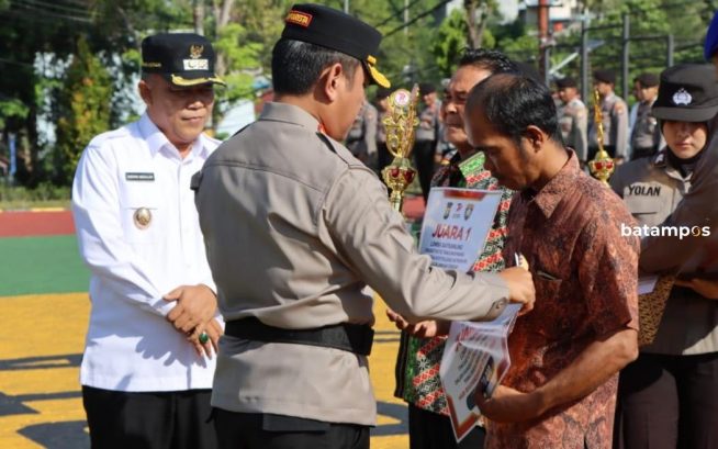Satkamling Tanjungpinang Timur Jadi yang Terbaik
