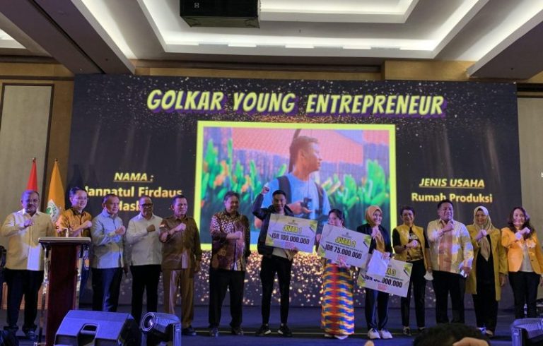 Golkar Young Enterpreuner Bantu Pemerintah Ciptakan Lapangan Pekerjaan