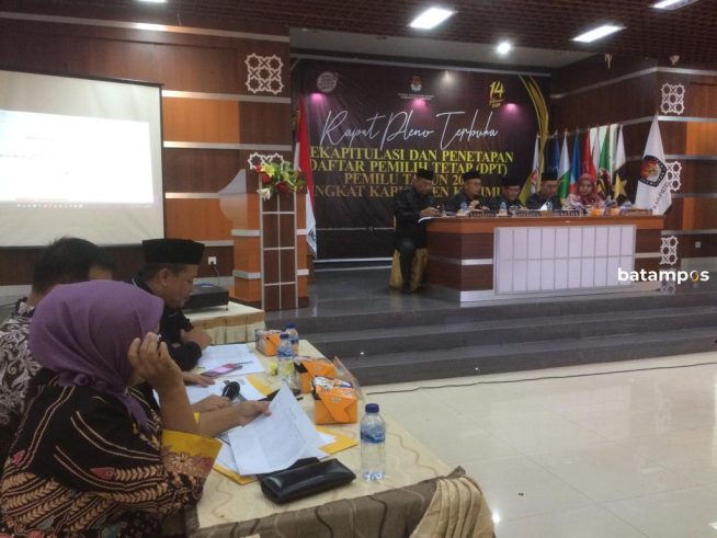 Daftar Pemilih Tetap di Karimun Capai 191.416 Pemilih