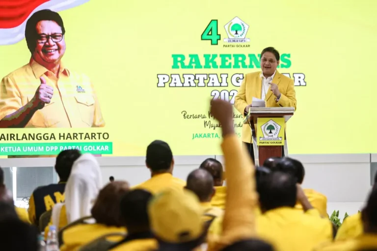 Rakernas Golkar, Kader Beri Mandat Khusus Kepada Airlangga Hartarto terkait Capres-Cawapres