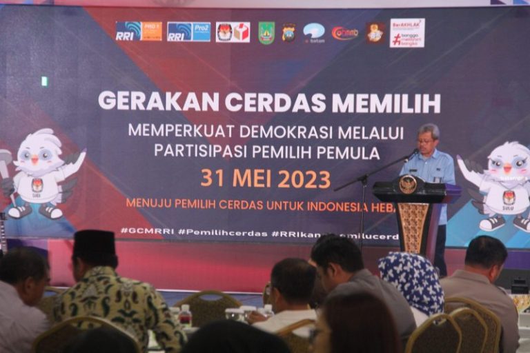 RRI Batam Kampanyekan Gerakan Cerdas Memilih Jelang Pemilu 2024
