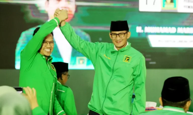 PPP Sebut Tak Paksakan Sandiaga Uno jadi Cawapres Ganjar Pranowo
