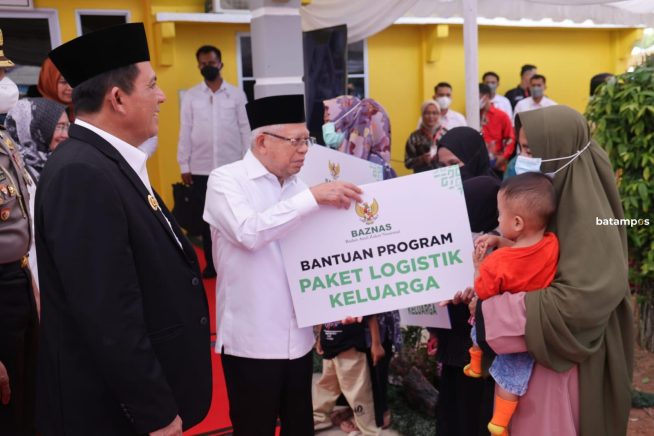 Wapres RI Tinjau Posyandu di Bintan, Tekankan Penurunan Angka Stunting Kepri