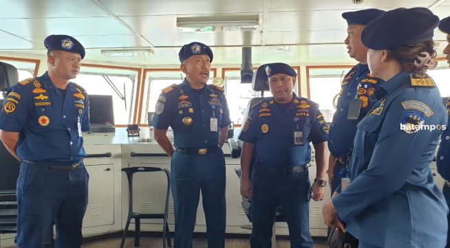 Direktur KPLP Tinjau Sarana dan Prasarana di Pangkalan PLP Tanjunguban