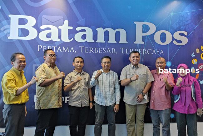 Kabinda Kepri Berkunjung ke Batam Pos