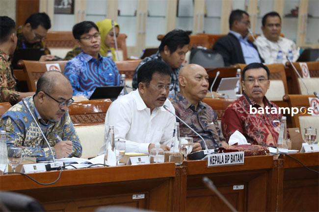 BP Batam Laporkan Evaluasi Anggaran Terkini Dalam RDP Komisi VI DPR RI