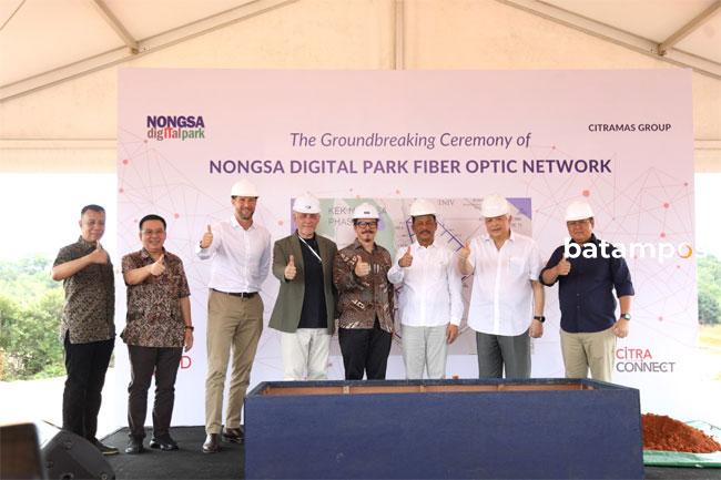 Nongsa Digital Park Bangun Jaringan Serat Optik, Fasilitasi Kecepatan Akses Data Tinggi dan Stabil Untuk Bisnis