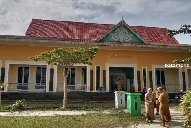 Gedung Dekranasda Bintan di Teluk Bakau Tak Terawat