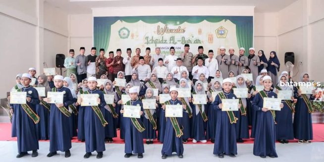 Rumah Tahfidz Al Quran Islamic Center Kundur Wisuda 39 Santri