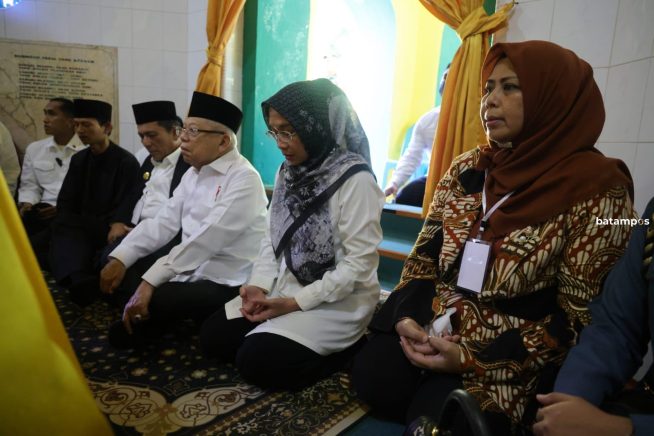 Wapres RI Akhiri Kunker ke Kepri Dengan Wisata Religi di Pulau Penyengat