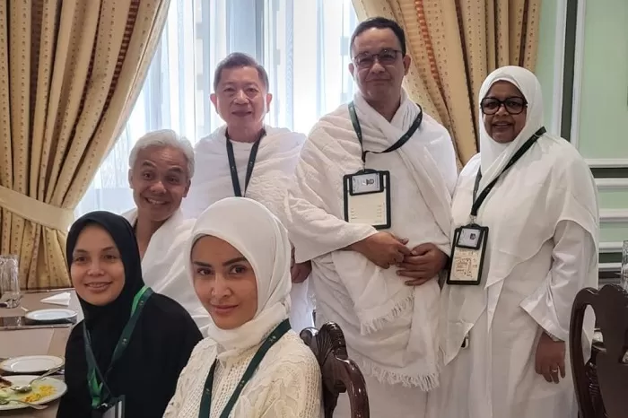 PPP Ungkap Isi Pertemuan Ganjar dan Anies di Sela Menunaikan Ibadah Haji