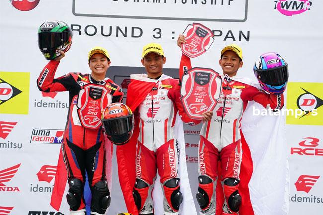 Astra Honda Racing Team Dominasi Podium ARRC Jepang