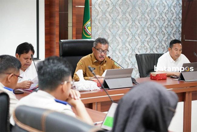 Jefridin Pimpin Rapat Forum Penataan Ruang Daerah, Ini Hasilnya…