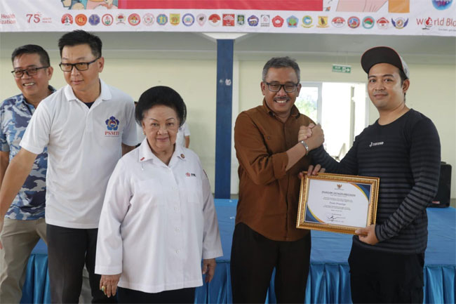 Hadiri Peringatan HDDS, Jefridin: Saya Merasakan Betul Pentingnya Donor Darah