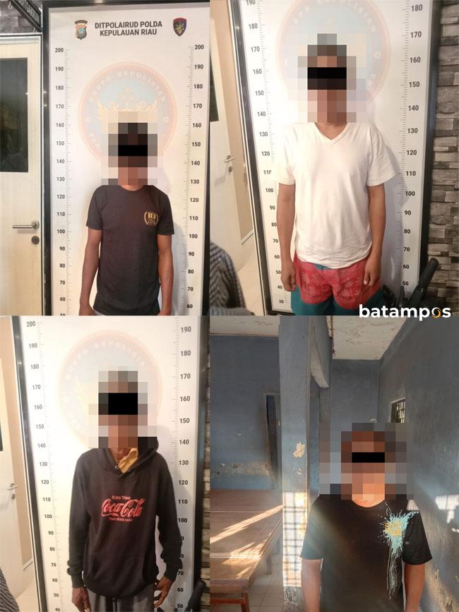 Ditpolairud Polda Kepri Selamatkan 15 PMI yang Akan Dikirimkan Secara Ilegal ke Malaysia