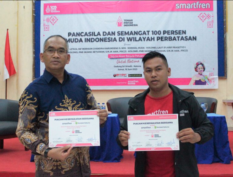 Smartfren Ajak Anak-anak Muda Gali Potensi Digital Natuna