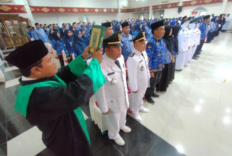 Wali Kota Tanjungpinang Lantik 23 Pejabat Administrator