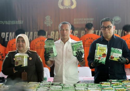 Musnahkan 429 Kg Sabu, Selamatkan 1,7 Juta Jiwa