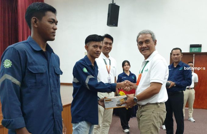 PT BIIE dan Pemdes Teluk Sasah Kolaborasi Menyiapkan Tenaga Ahli Pengelasan