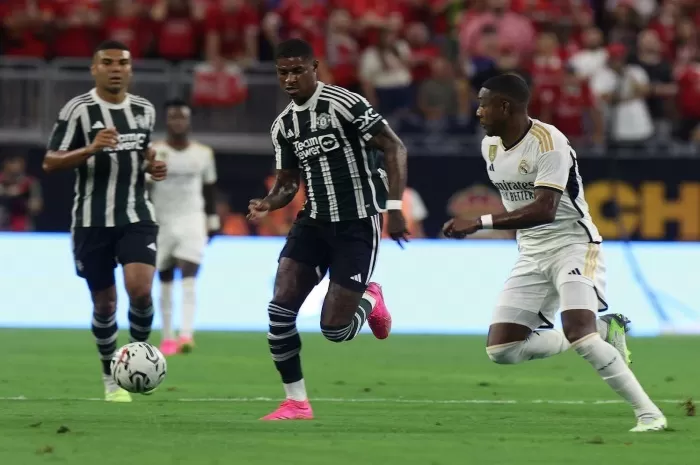 Pemain Baru Cetak Gol, Manchester United Dilumpuhkan Real Madrid