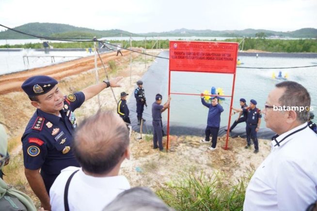 Tidak Miliki CBIB, KKP Segel 2 Unit Tambak Udang di Galang