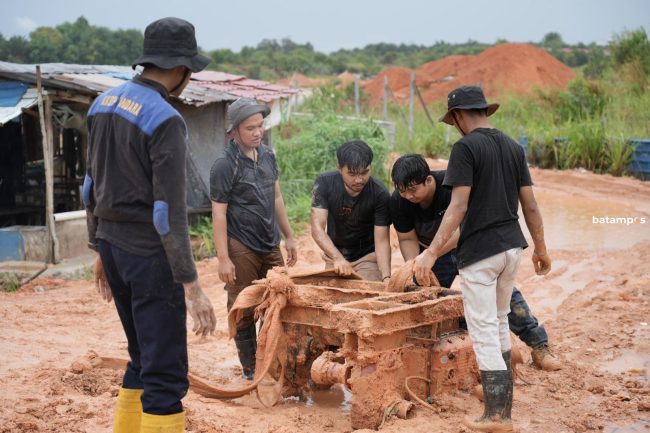 Polisi Janji Tindak Seluruh Tambang Pasir Ilegal di Batam