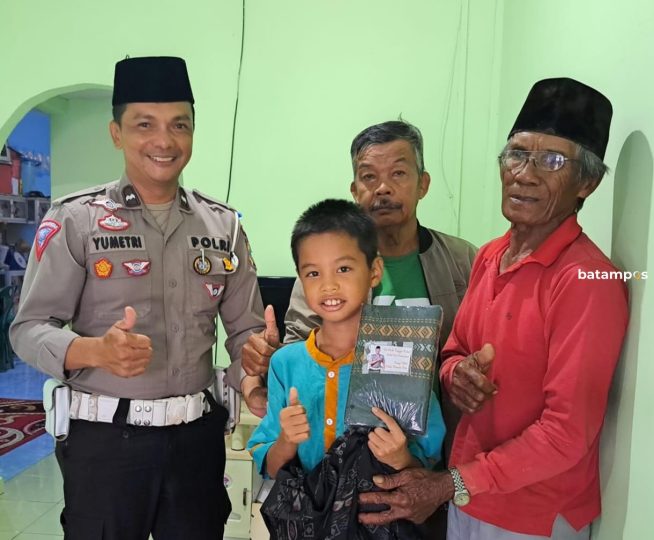 Aipda Yumetri Rutin Bantu Warga Kurang Mampu
