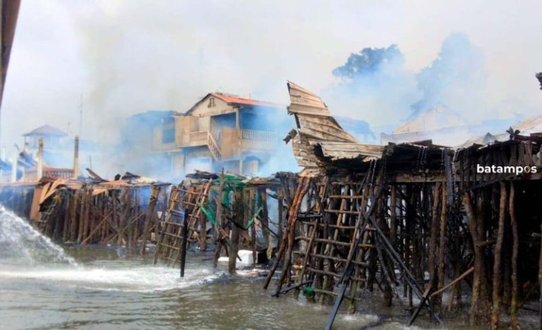 Korban Kebakaran di Pulau Buluh Nantikan Bantuan Biaya Perbaikan Rumah
