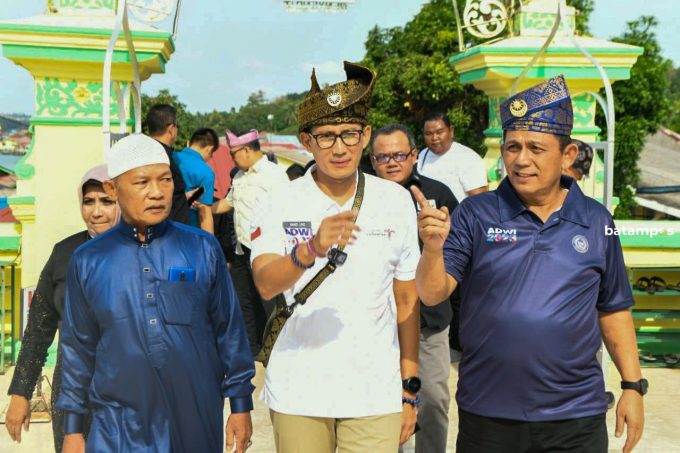Menparekraf : Tanjungpinang-Pulau Penyengat Ideal Dibangun Jembatan