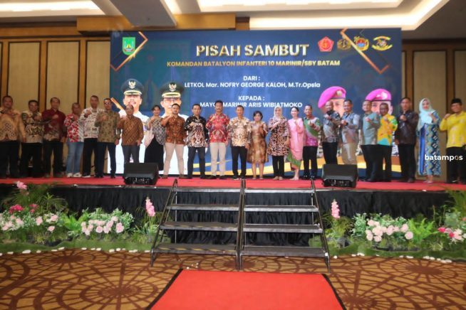 Mayor Marinir Aris Wibiatmoko Resmi jadi Komandan Yonif 10 Marinir/SBY 