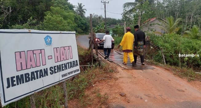 Amblas 2021, Jembatan di Kampung Rekoh Segera Dibangun dengan Anggaran Rp 600 Juta