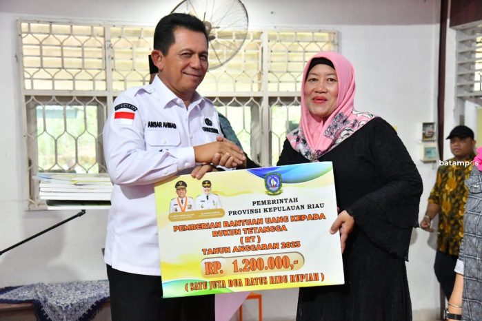 Gubkepri Gesa Pemberian Insentif Tahun 2023 untuk Kota Batam