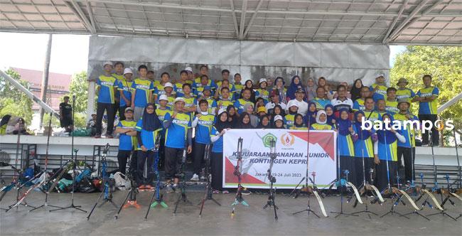 38 Atlet Panah Kepri Berangkat ke Jakarta Tanpa Bantuan Pemerintah