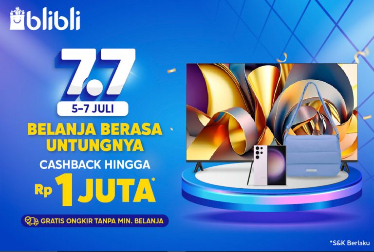 Bersiap-siap Momen Back to School, Blibli Hadirkan Penawaran Menarik di Double Day 7.7