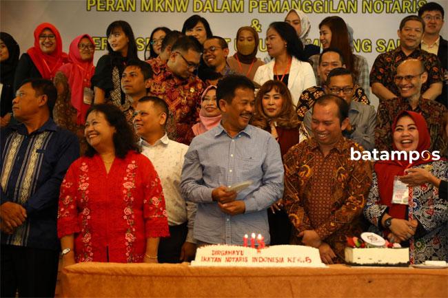 Kepala BP Batam Hadiri Perayaan HUT Ikatan Notaris Indonesia ke-115